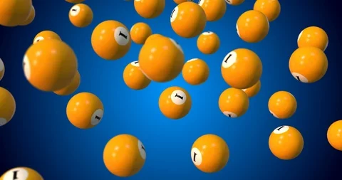 One billiard ball Stock Footage 104513349