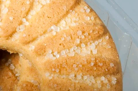 One biscuit close up Stock Photos