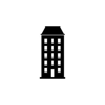 One-block building icon. Element of travel icon for mobile concept and web apps Ilustración de archivo