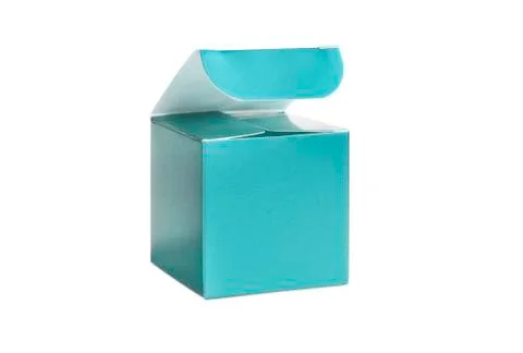 One blue box Stock Photos