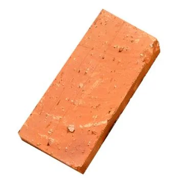 One brick isolated Stock Photos