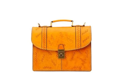One briefcase leather Stock Photos