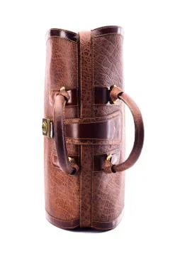 One briefcase leather Stock Photos