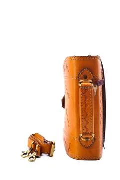 One briefcase leather Stock Photos