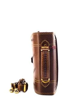 One briefcase leather Stock Photos