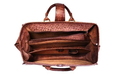 One briefcase leather Stock Photos