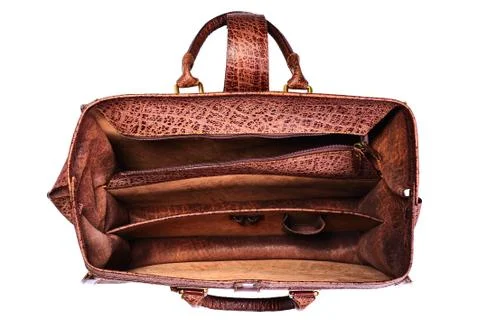 One briefcase leather Stock Photos
