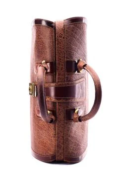 One briefcase leather Stock Photos