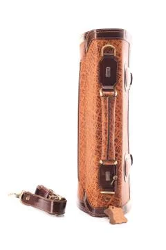 One briefcase leather Stock Photos