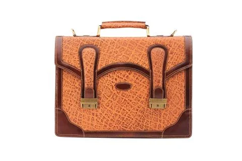 One briefcase leather Stock Photos