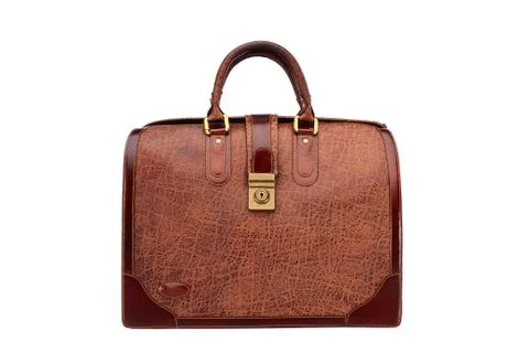 One briefcase leather Stock Photos