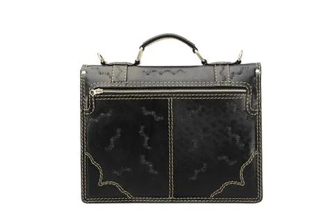 One briefcase leather Stock Photos