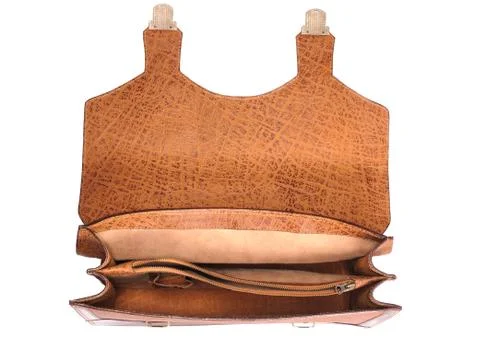 One briefcase leather Stock Photos