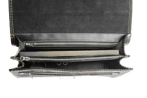 One briefcase leather Stock Photos