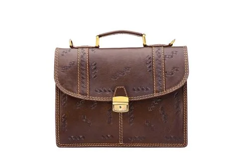 One briefcase leather Stock Photos