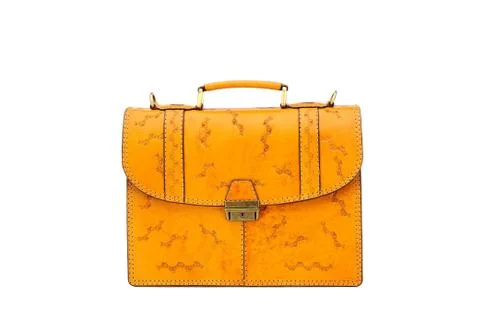 One briefcase leather Stock Photos