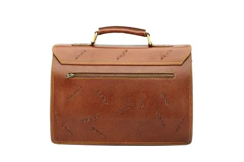 One briefcase leather Stock Photos