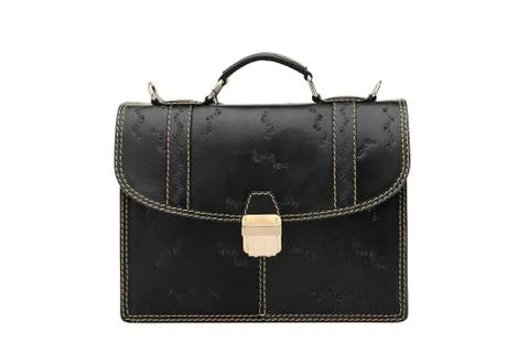 One briefcase leather Stock Photos