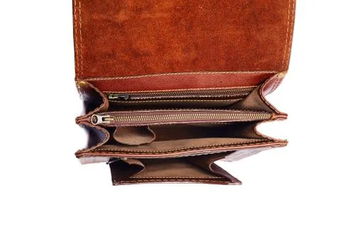 One briefcase leather Stock Photos