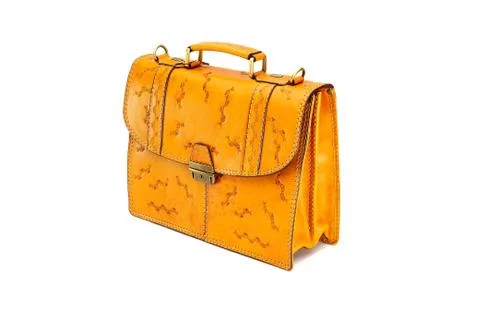 One briefcase leather Stock Photos