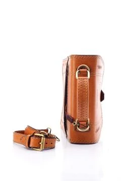 One briefcase leather Stock Photos