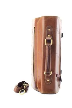 One briefcase leather Stock Photos