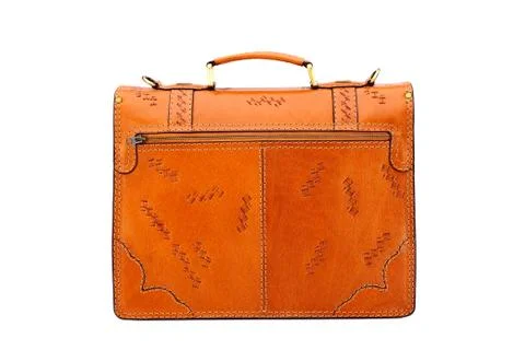 One briefcase leather Stock Photos