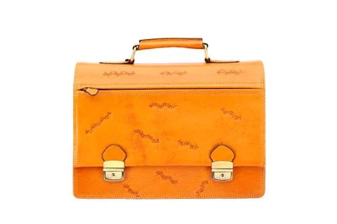 One briefcase leather Stock Photos