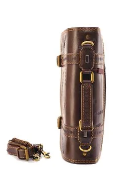 One briefcase leather Stock Photos