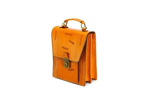 One briefcase leather Stock Photos