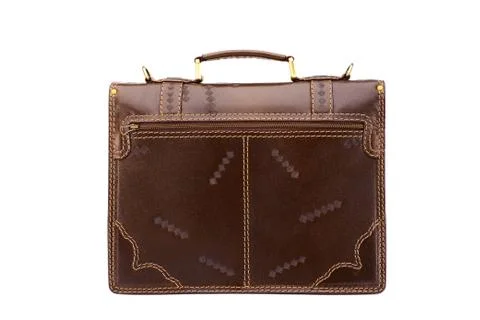 One briefcase leather Stock Photos