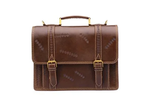 One briefcase leather Stock Photos
