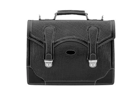 One briefcase leather Stock Photos