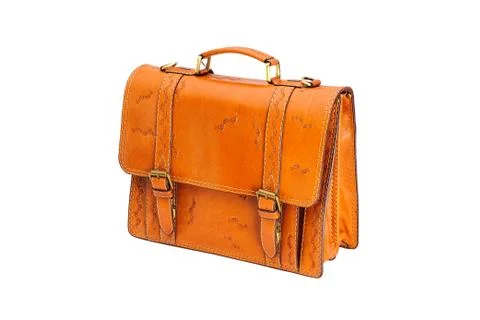 One briefcase leather Stock Photos