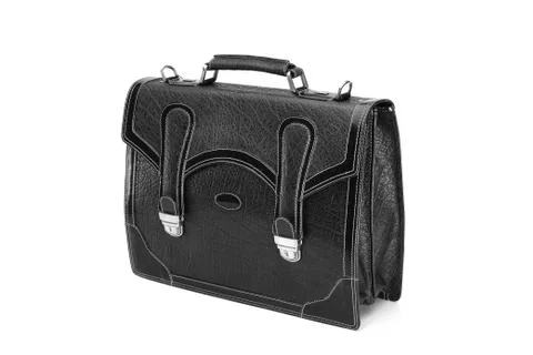 One briefcase leather Stock Photos