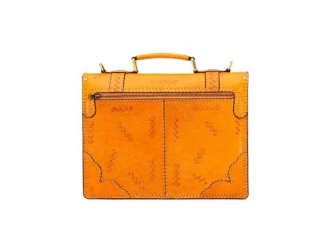 One briefcase leather Stock Photos