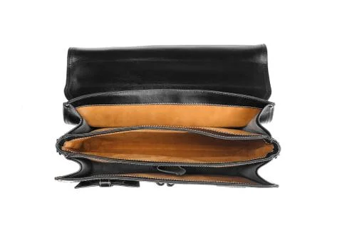 One briefcase leather Stock Photos