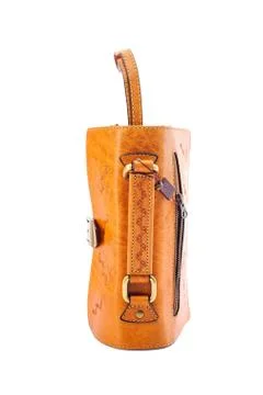 One briefcase leather Stock Photos