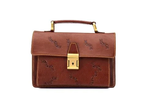 One briefcase leather Stock Photos