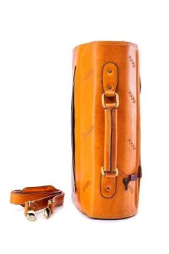 One briefcase leather Stock Photos