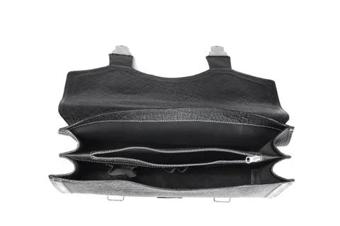 One briefcase leather Stock Photos