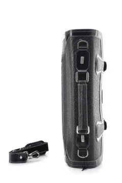 One briefcase leather Stock Photos