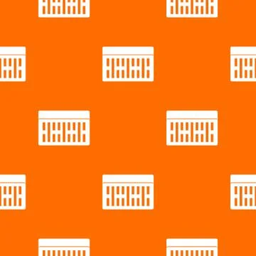 One building brick pattern seamless 스톡 일러스트