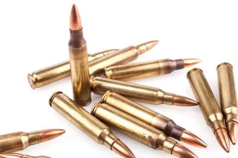 One Bullet Standing Stock Photos