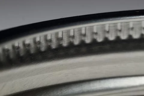 One Canning Lid Inside Stock Photos