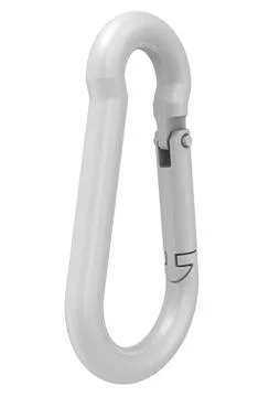 One carabiner Stock Illustration
