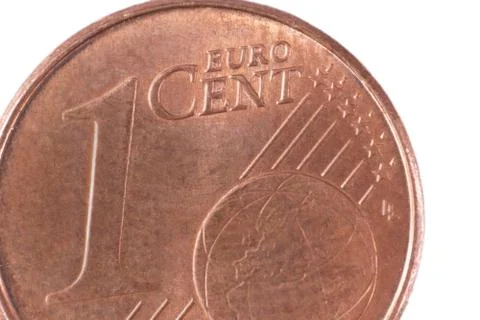 One cent coin Stock Photos