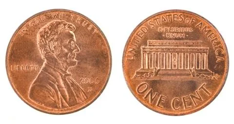 One cent Stock Photos