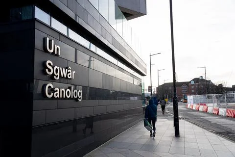 One Central Square, Cardiff Stock Photos