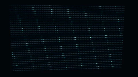 One Changed Input Bit Scrambles The Entire Output Stock-Footage 344513840